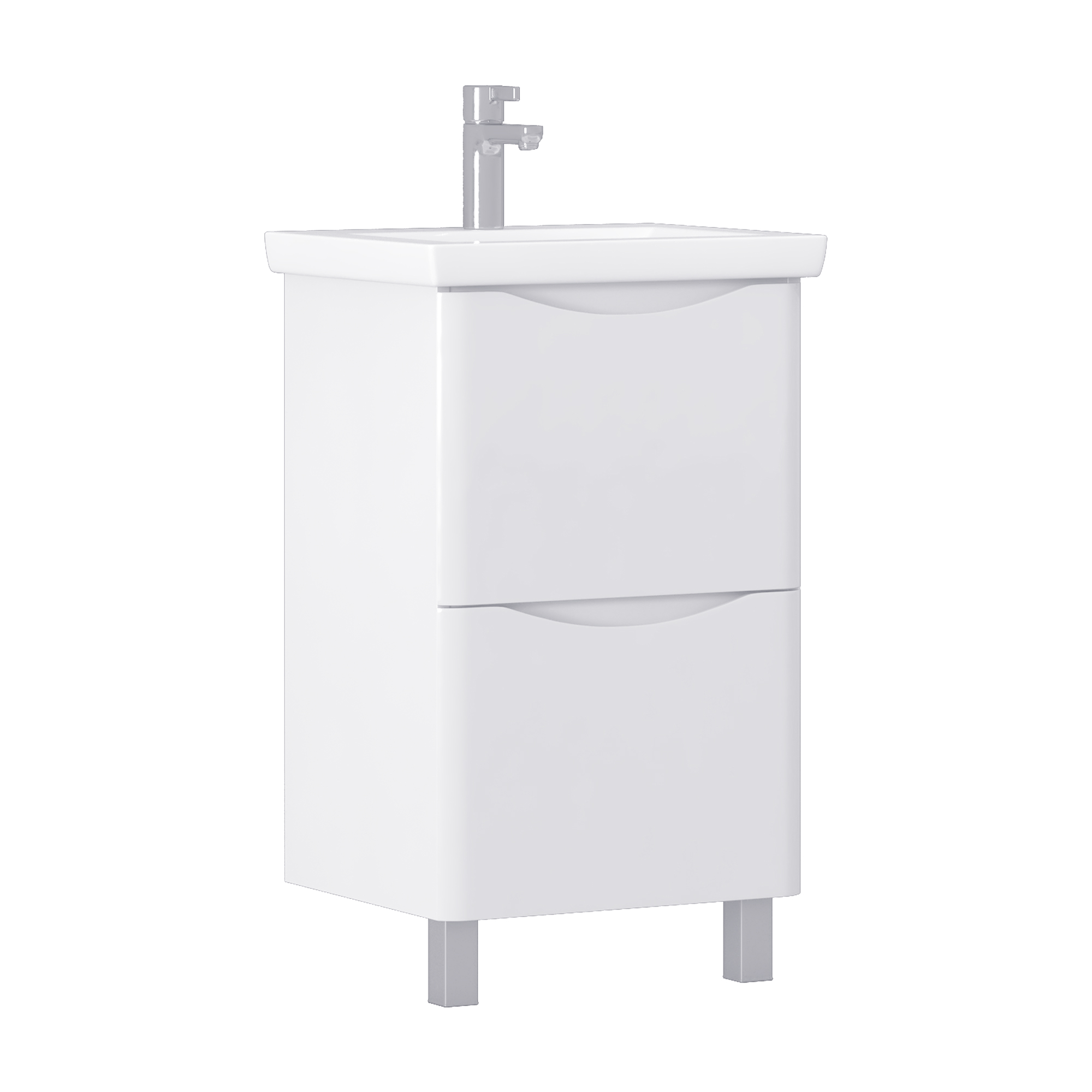Тумба под раковину VIGO Glem 50 напольная белый (321) Тумба под раковину VIGO Glem 50 напольная белый (321)