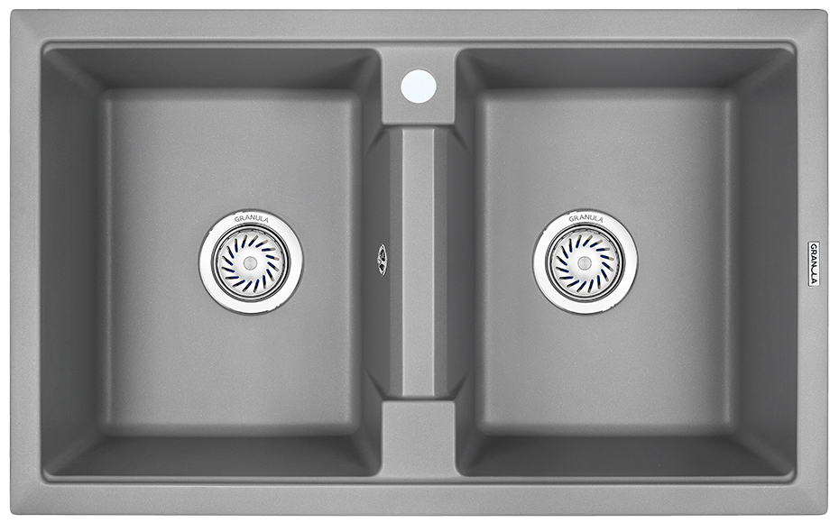 Кухонная мойка GRANULA (8101, АЛЮМИНИУМ) Кухонная мойка GRANULA (8101, АЛЮМИНИУМ)