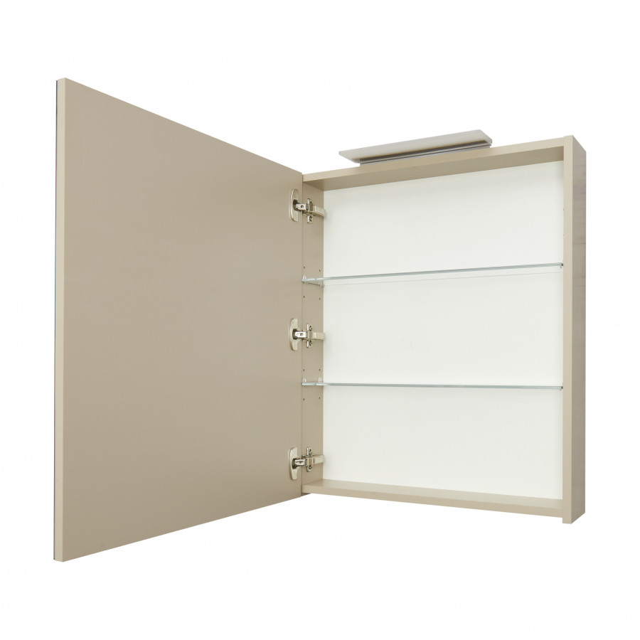 OLETA Зеркальный шкаф 60, левый, капучино