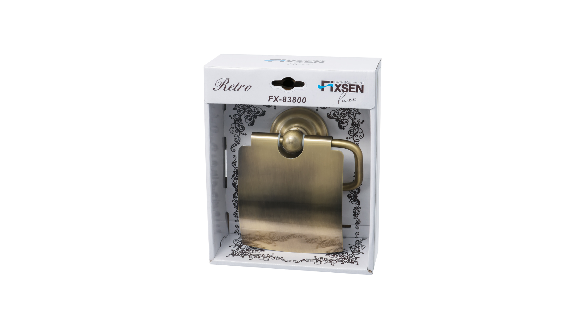 Бумагодержатель с крышкой FIXSEN Retro (FX-83810)