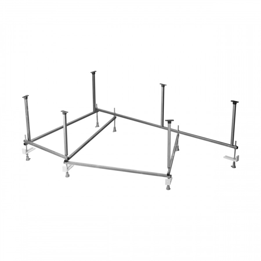Монтажный комплект для ванны ЭДЕРА 170х110 см. (рама, слив-перелив с сифоном, крепеж к стене, крепеж Монтажный комплект для ванны ЭДЕРА 170х110 см. (рама, слив-перелив с сифоном, крепеж к стене, крепеж