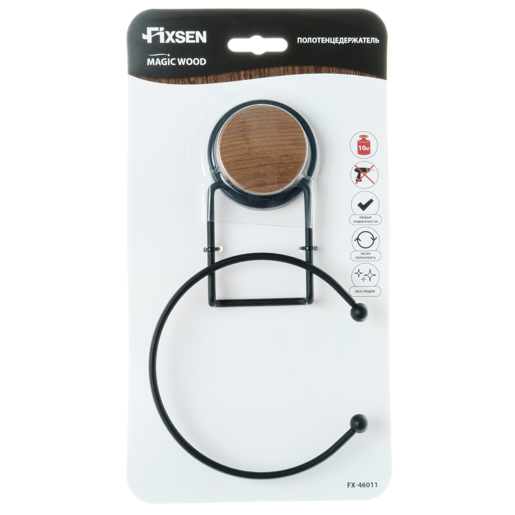 Полотенцедержатель кольцо FIXSEN Magic Wood (FX-46011) Полотенцедержатель кольцо FIXSEN Magic Wood (FX-46011)