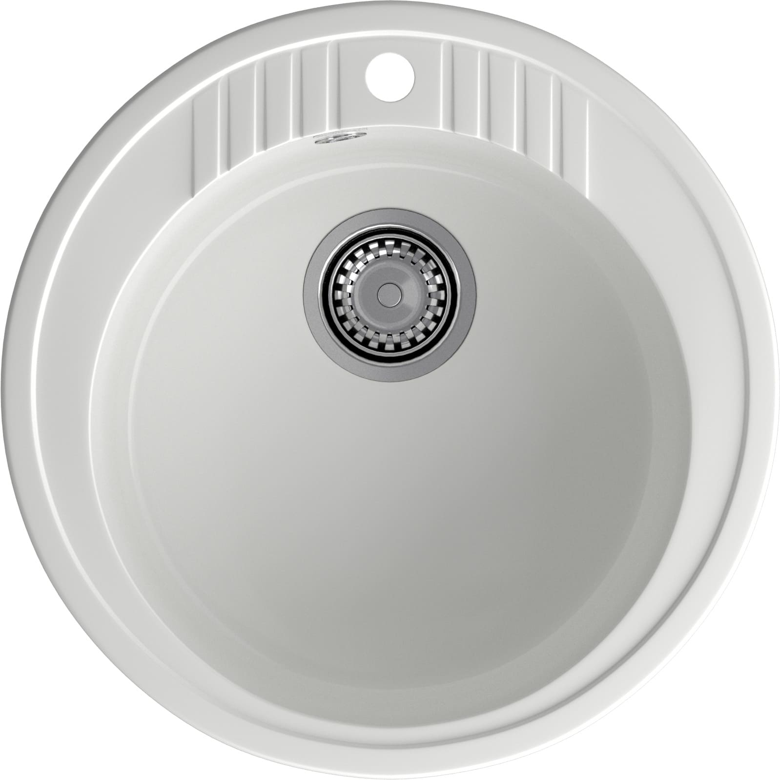 GRANFEST Мойка композит RONDO GF-R--520   D=520 мм   иней   арт.GF- GRANFEST Мойка композит RONDO GF-R--520   D=520 мм   иней   арт.GF-