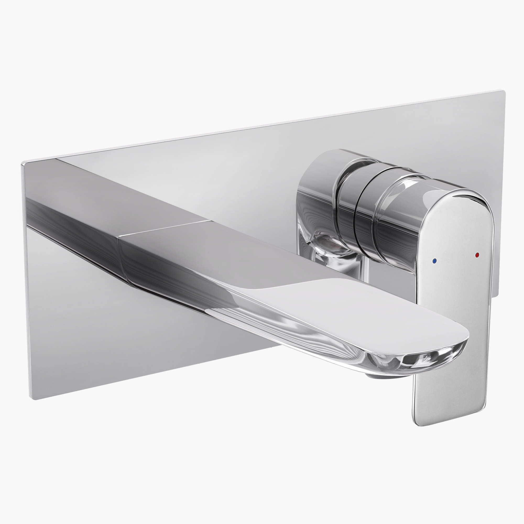 Смеситель для раковины VENTAS S скрытого монтажа, совместный, хром глянцевый, BERGES