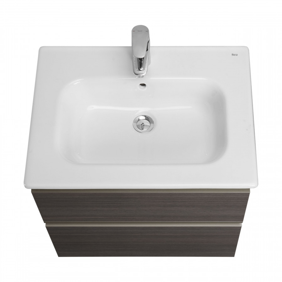 Тумба под раковину Roca The Gap 60 городской дуб 2 ящика