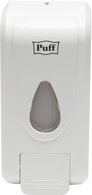 Дозатор для жидкого мыла пластиковый Puff-8175, 1000 мл