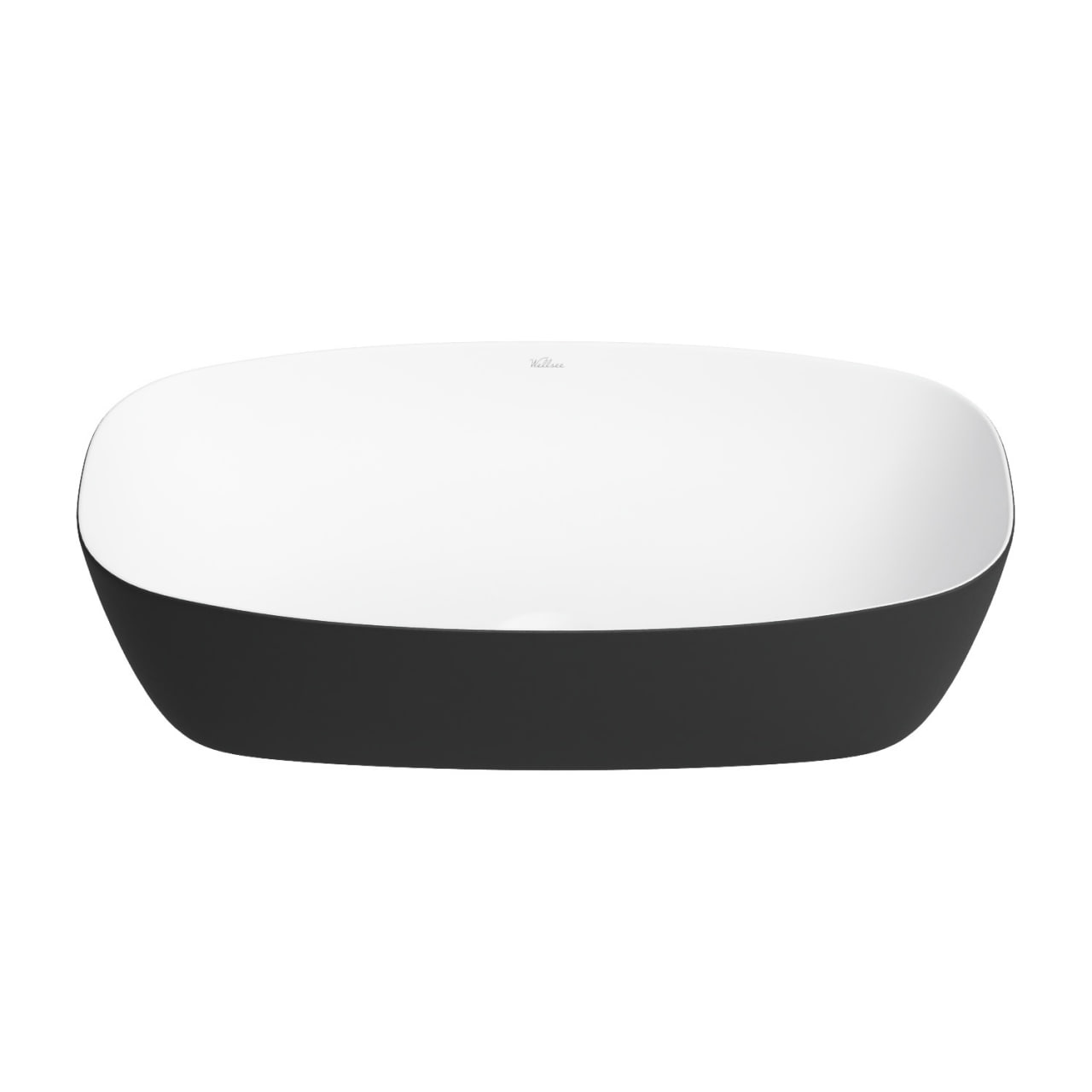 Накладная раковина для ванной комнаты Wellsee Ground Breaking 337706000: прямоугольная раковина, шир