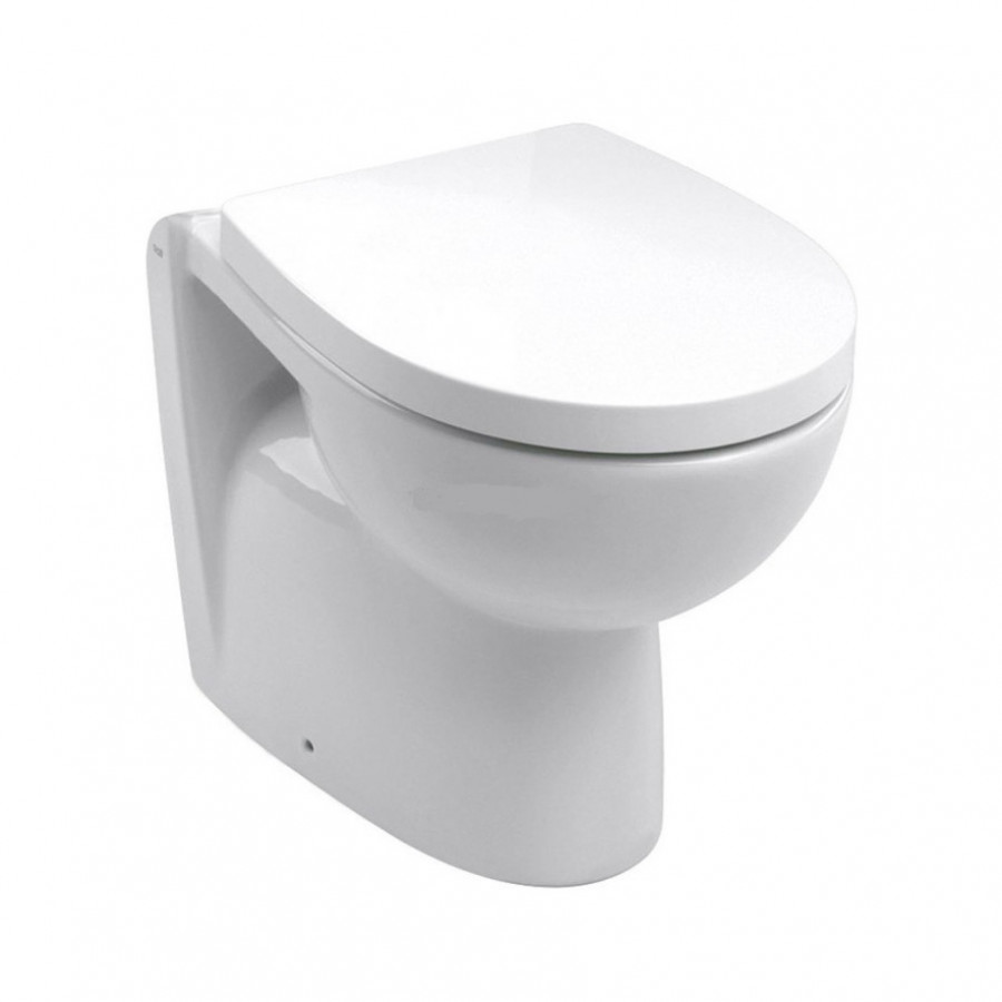 VICTORIA NORD Чаша унитаза напольного, горизонтальный выпуск, белая. ROCA VICTORIA NORD Чаша унитаза напольного, горизонтальный выпуск, белая. ROCA