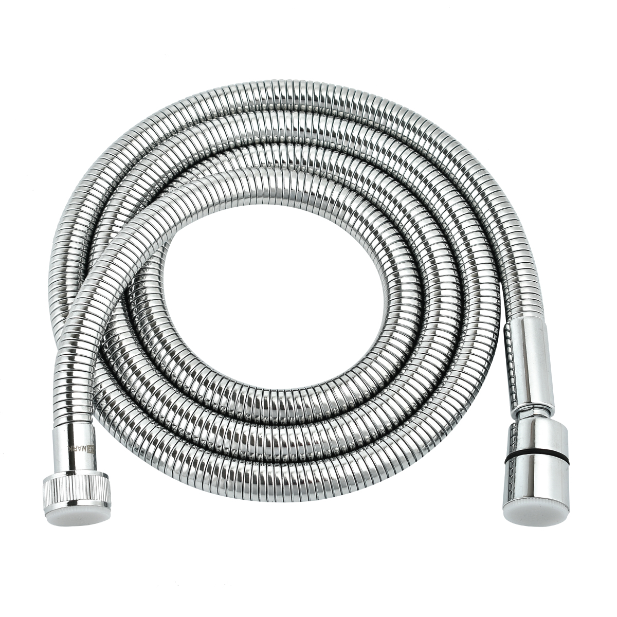 Шланг душевой двухзагибный растяжной от 1,5 до 1,8 м, TURN-FREE, стальной, хром. LEMARK