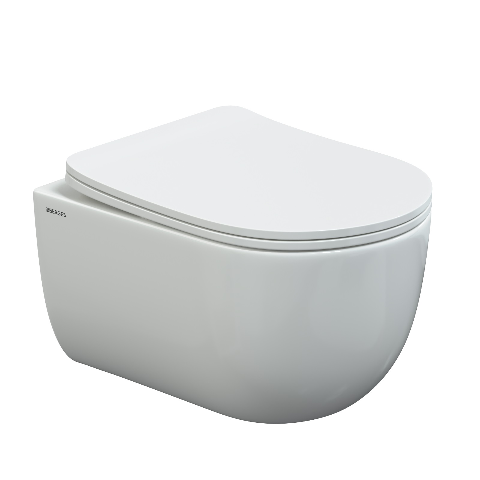 Унитаз подвесной VENTAS Rimless, сиденье дюропласт Ventas Slim SO, микролифт, быстросъем, белый, BER Унитаз подвесной VENTAS Rimless, сиденье дюропласт Ventas Slim SO, микролифт, быстросъем, белый, BER