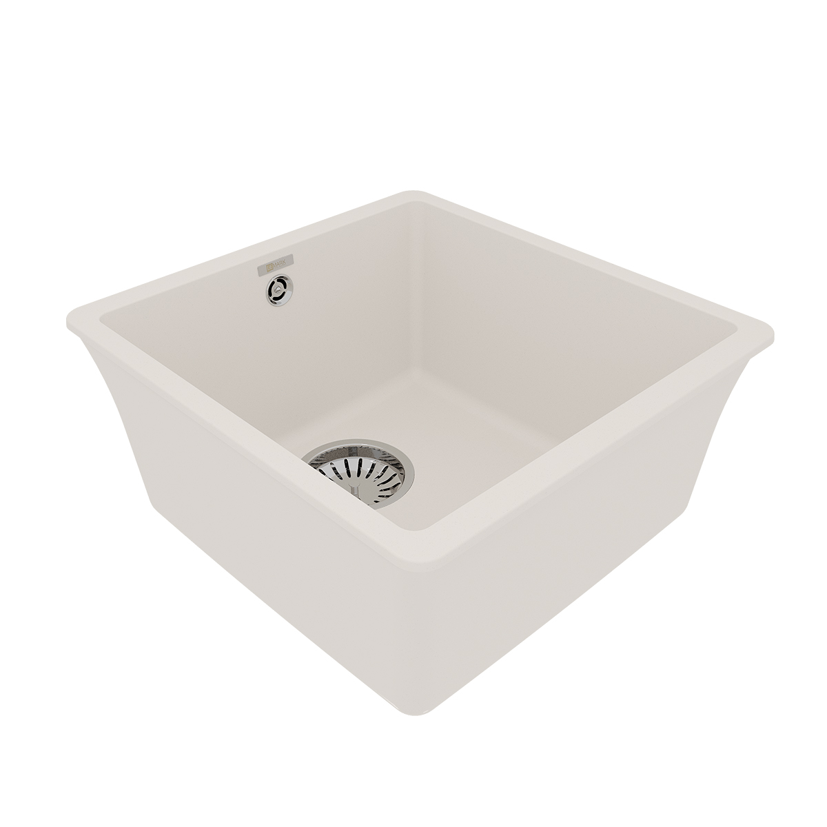 Кухонная мойка Lemark SINARA 400-U подстольного монтажа из кварцгранита, Жасмин  Кухонная мойка Lemark SINARA 400-U подстольного монтажа из кварцгранита, Жасмин