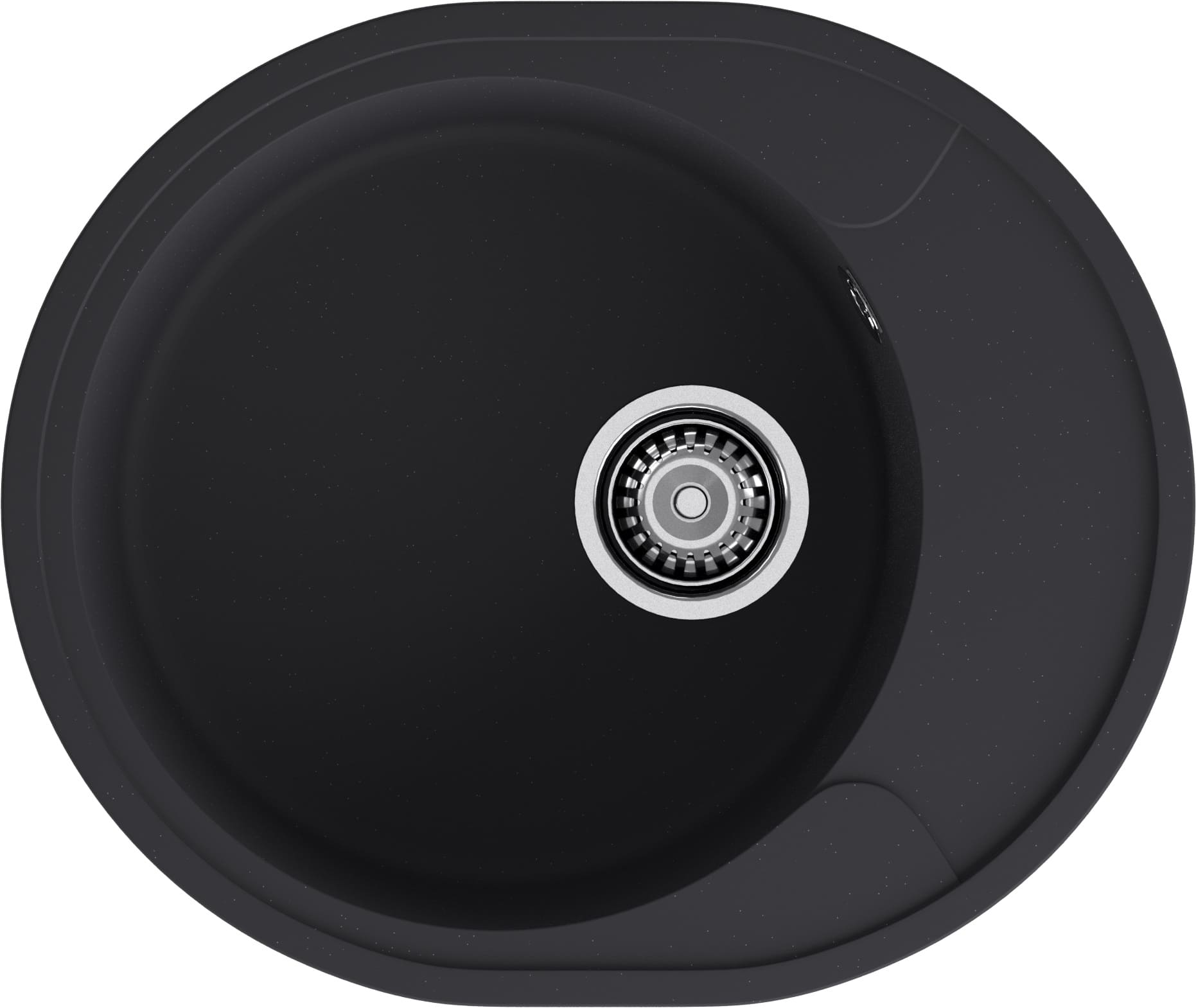 GRANFEST Мойка URBAN 857L  1-чаша+крыло 570*480мм черный арт.GF-UR- GRANFEST Мойка URBAN 857L  1-чаша+крыло 570*480мм черный арт.GF-UR-