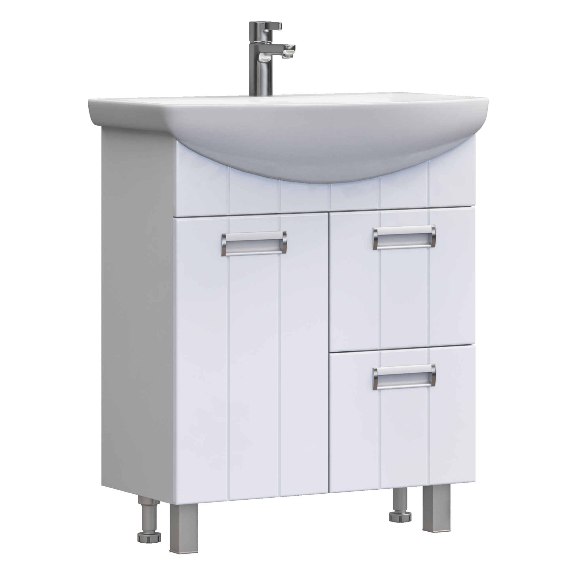 Тумба под раковину VIGO Diana 2-70 напольная белый (tn.DIA.BAL.70.1D.2Y) Тумба под раковину VIGO Diana 2-70 напольная белый (tn.DIA.BAL.70.1D.2Y)