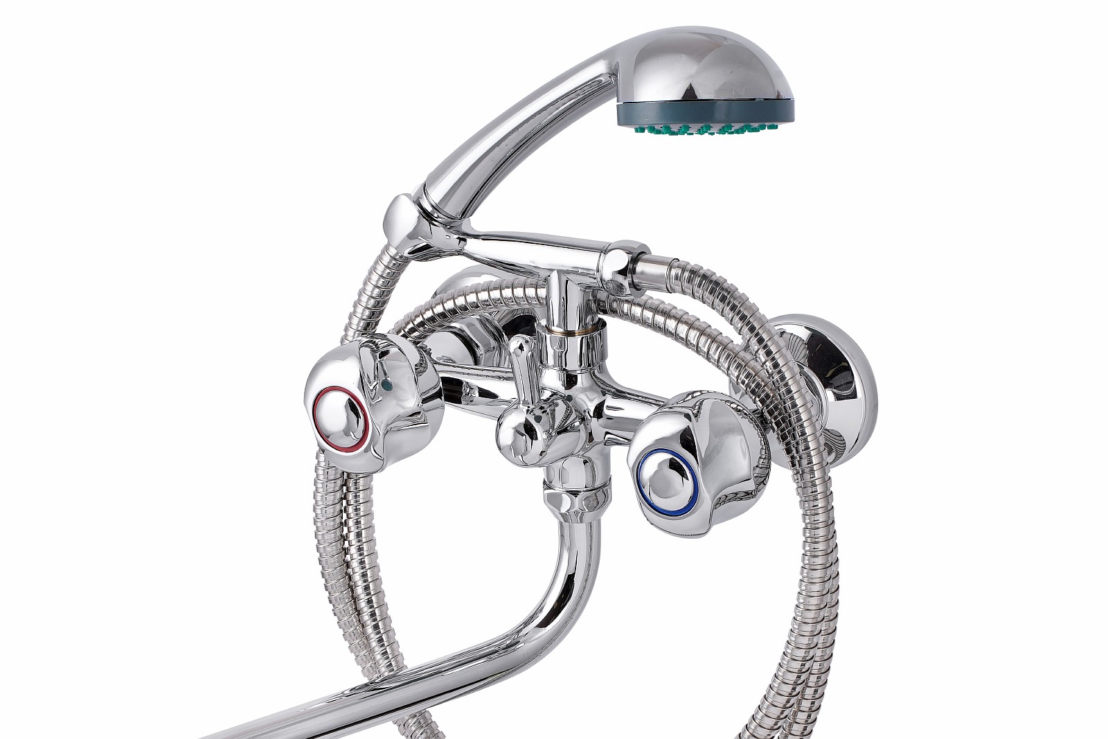 Смеситель для ванны с душем ПРОФСАН ПСМ-157-48 ЕВРО тип См-ВУДРНШлА