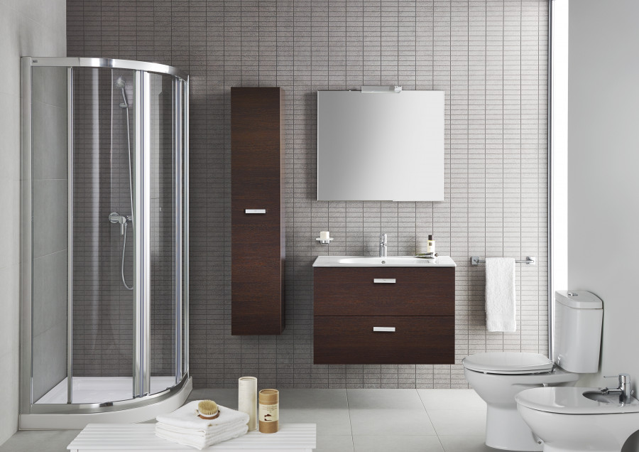 VICTORIA NORD Тумба под раковину VICTORIA 80, венге, ROCA