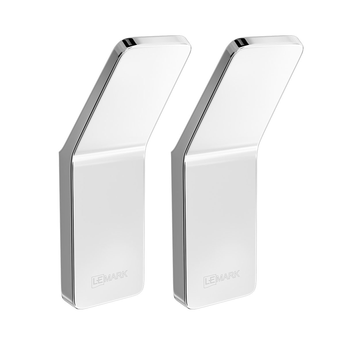 Крючок одинарный SMOOTH LINE для полотенец 2 шт., хром