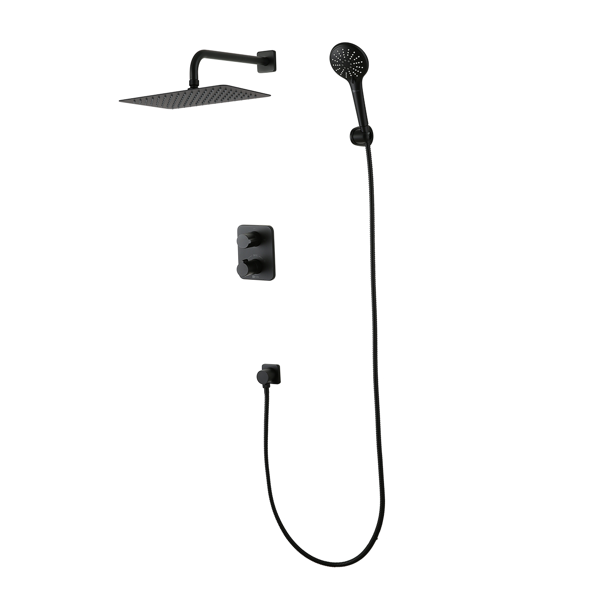 BRONX Смеситель LM3749BL для ванны и душа термостатический, встраиваемый, LM, LM3749BL