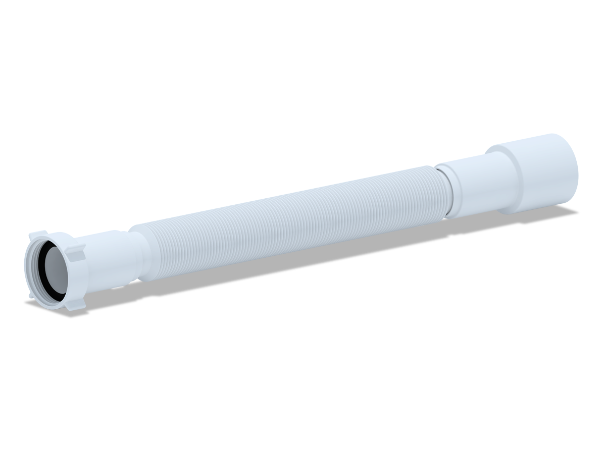 ANI PLAST Гибкая труба 1 1/2"*40/50мм. удлиненная (длина мин-800мм., макс-1500мм.), ANI PLAST ANI PLAST Гибкая труба 1 1/2"*40/50мм. удлиненная (длина мин-800мм., макс-1500мм.), ANI PLAST