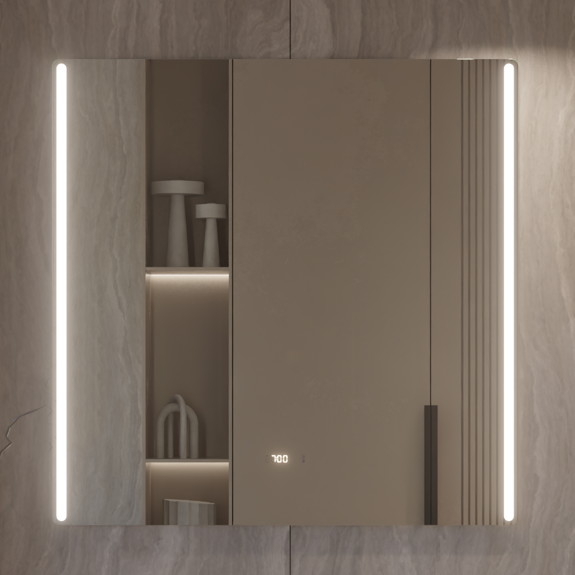 Зеркало Krona Luxe 100