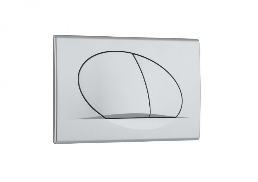 In-Wall Клавиша для инсталляции, двойная 42B, хром матовая. ROCA