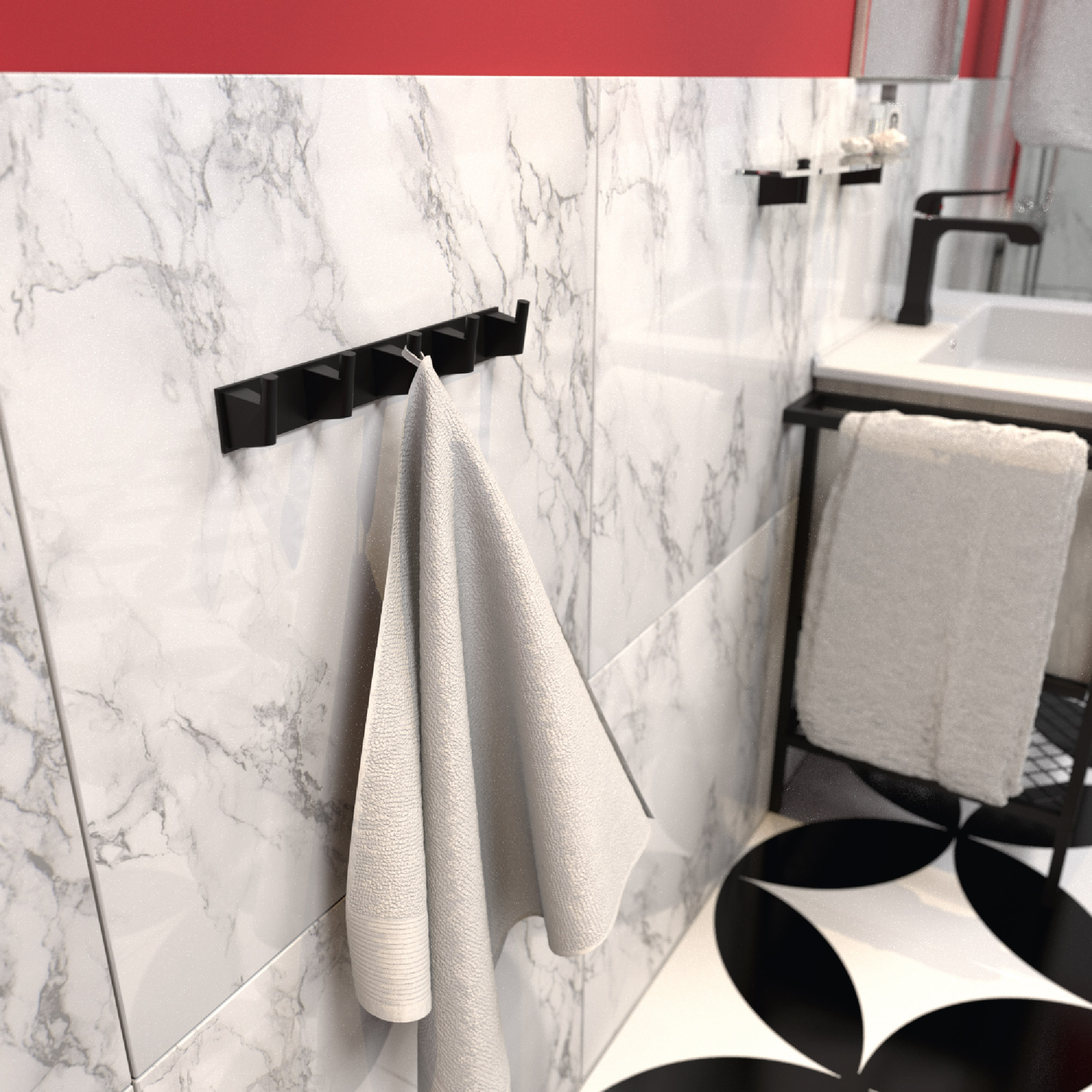 Планка 5 крючков FIXSEN Trend (FX-97805-5)