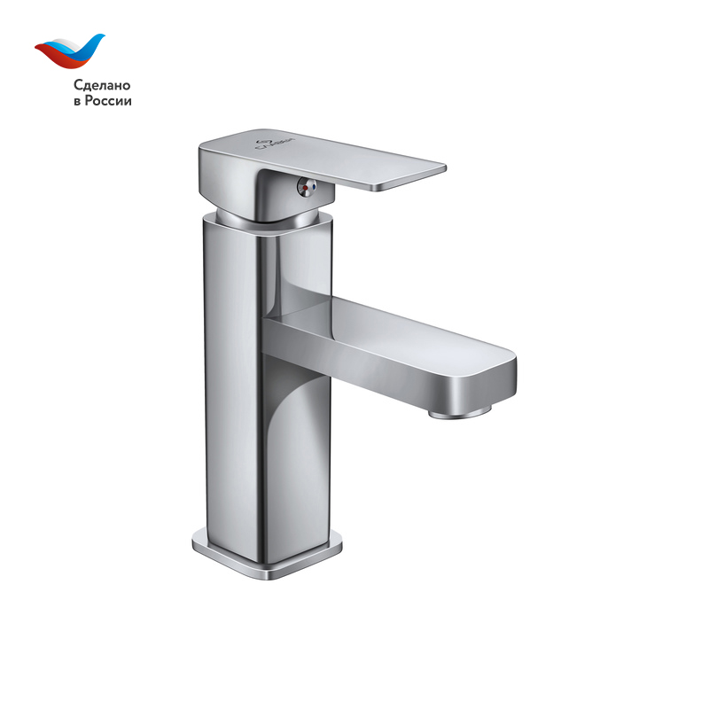 КОТТЕДЖ Смеситель для умывальника с литым изливом, одноручный, СЛАВЕН, Н10