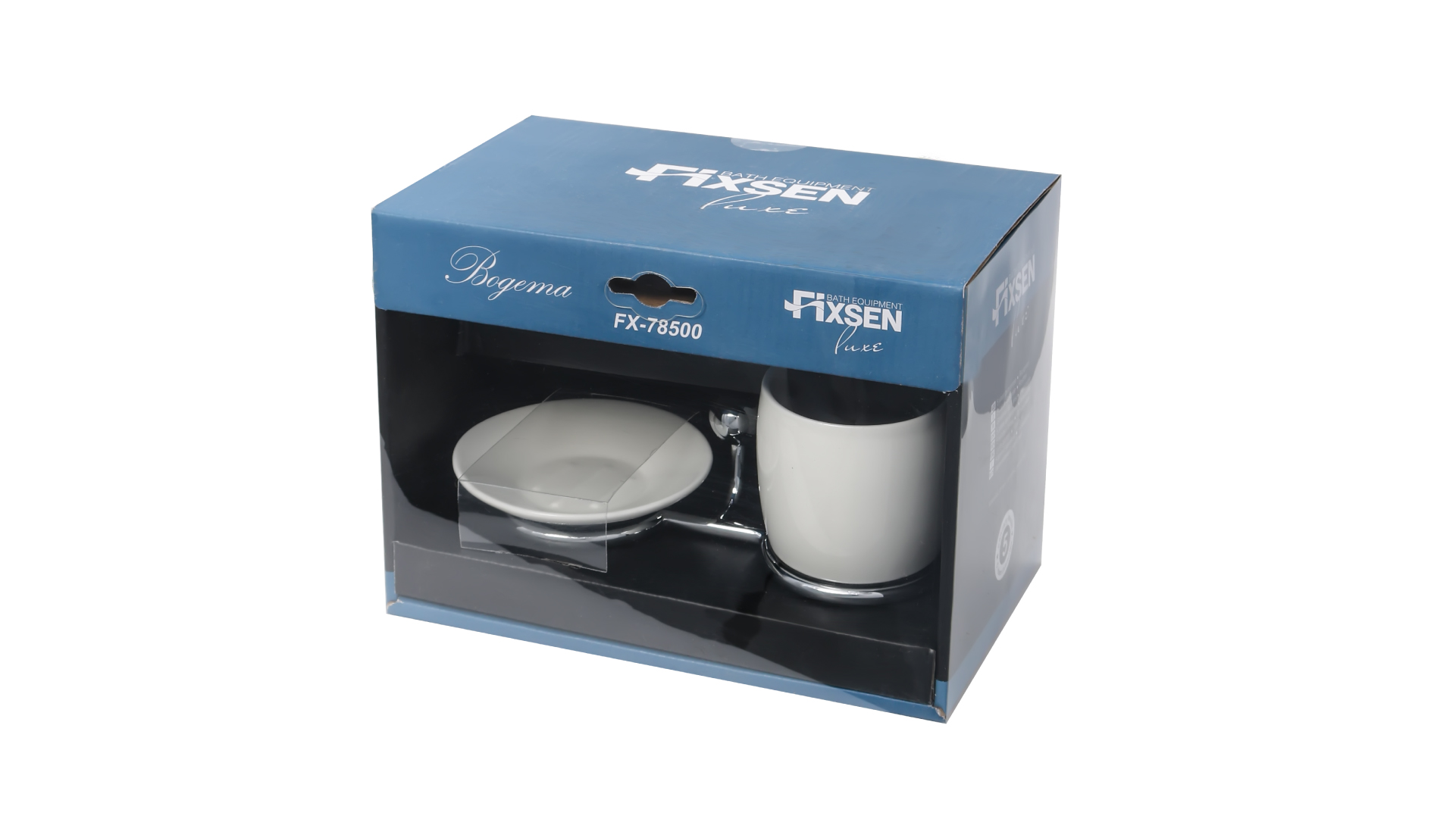 Мыльница+подстаканник FIXSEN Bogema (FX-78506+08) Мыльница+подстаканник FIXSEN Bogema (FX-78506+08)