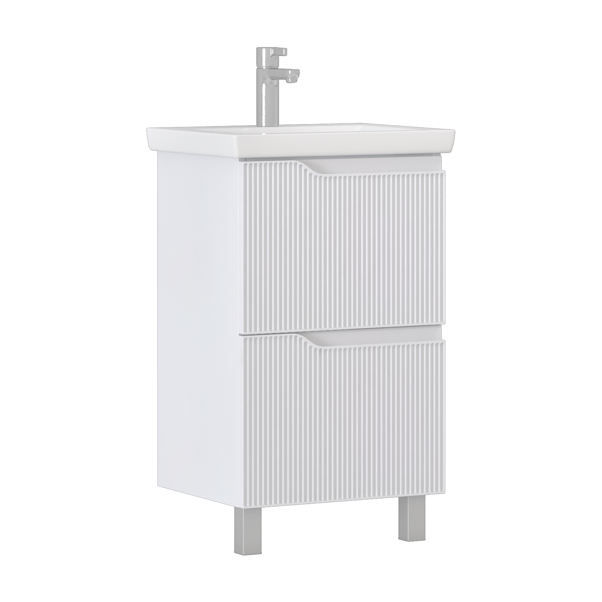 Тумба под раковину VIGO Neo 50 напольная белый (326) Тумба под раковину VIGO Neo 50 напольная белый (326)