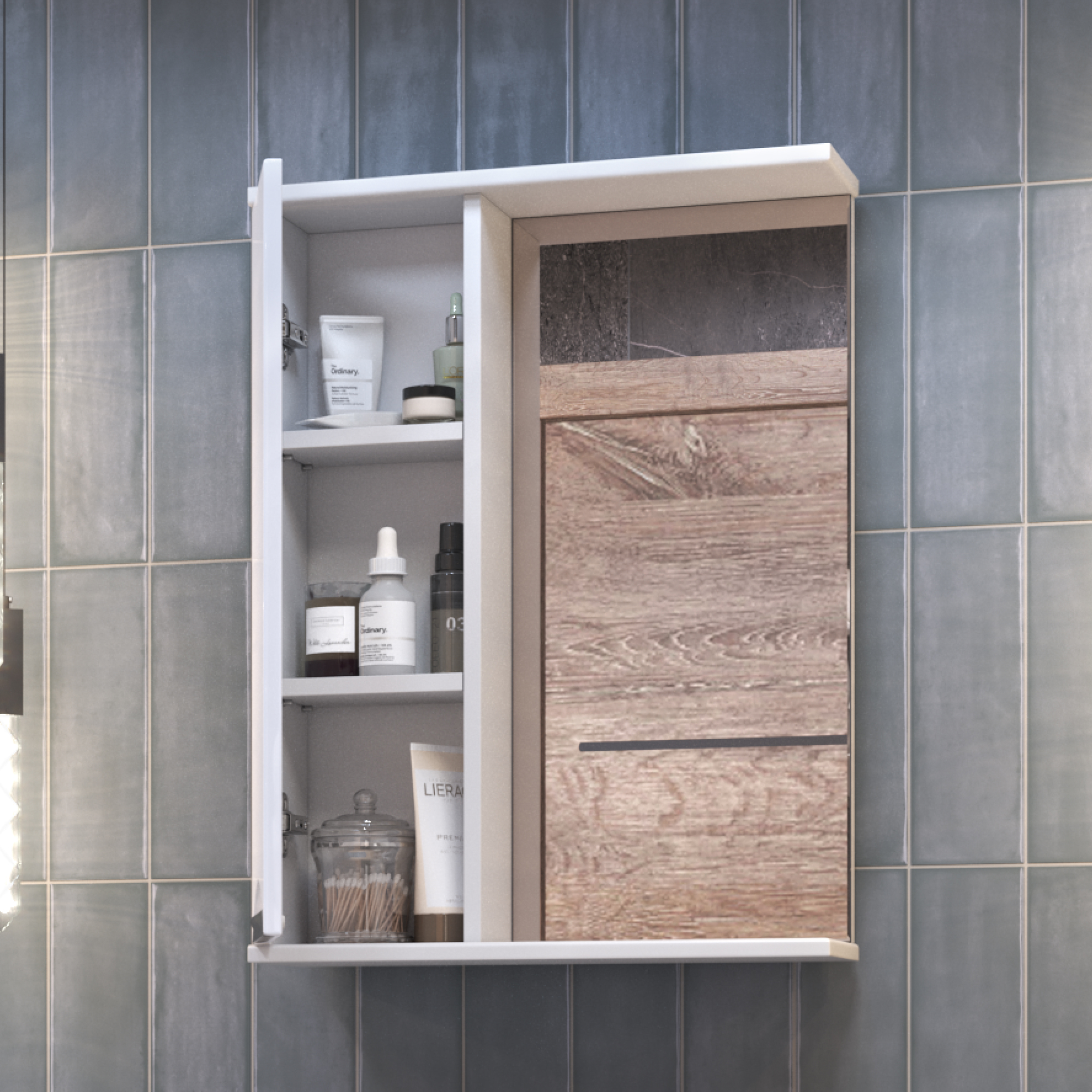 Зеркало со шкафом VIGO Callao 50 подвесное белый (z.CAL.50.L) Зеркало со шкафом VIGO Callao 50 подвесное белый (z.CAL.50.L)