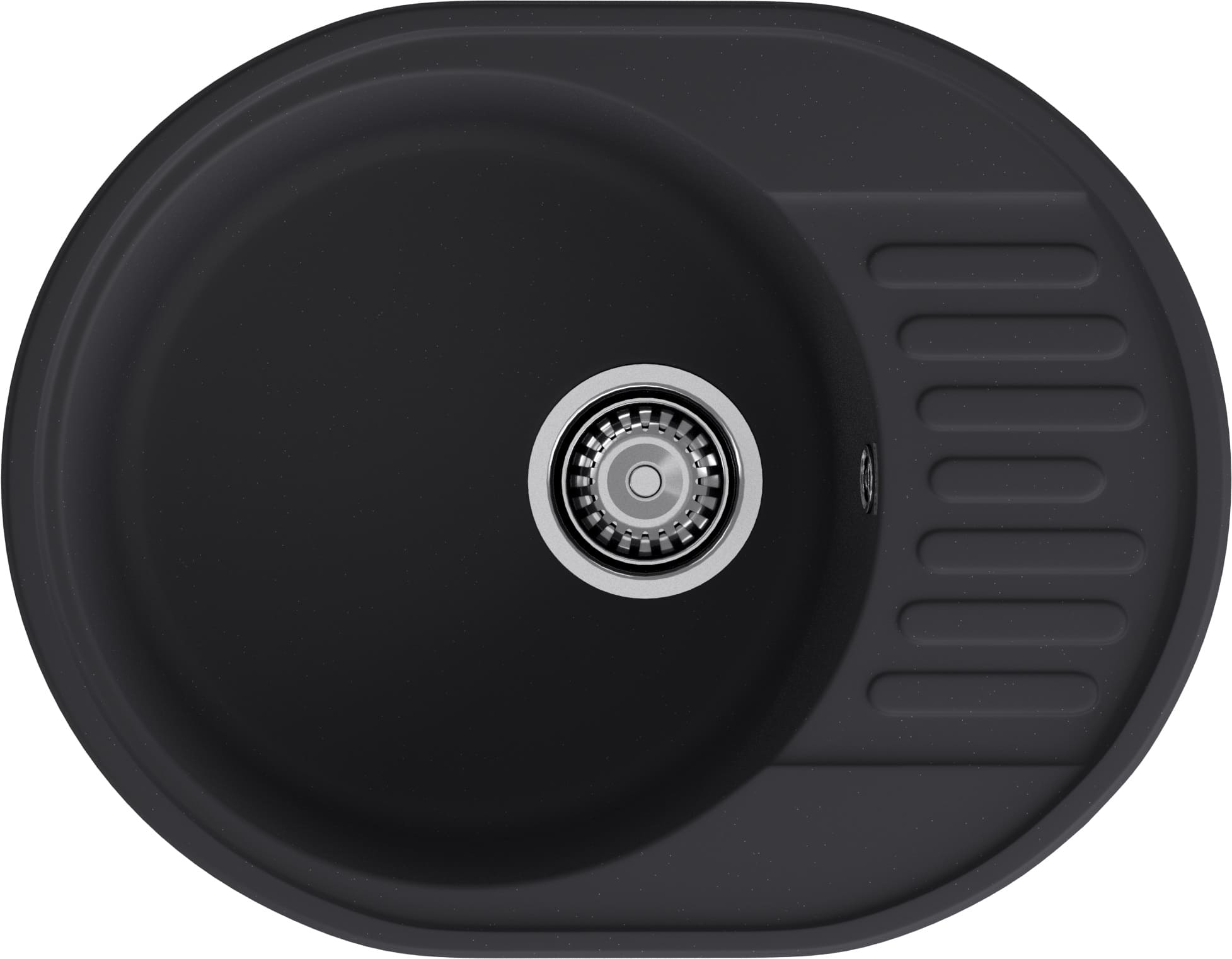 GranFest QUARZ (ECO-58) Мойка чаша+кр 620*480 (черный) GranFest QUARZ (ECO-58) Мойка чаша+кр 620*480 (черный)