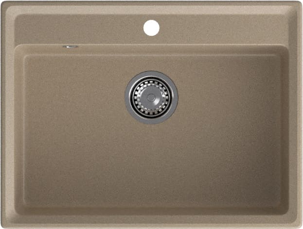 GRANFEST Мойка композит LEVEL, GF-LV-660 , чаша 660*500, песочный GRANFEST Мойка композит LEVEL, GF-LV-660 , чаша 660*500, песочный