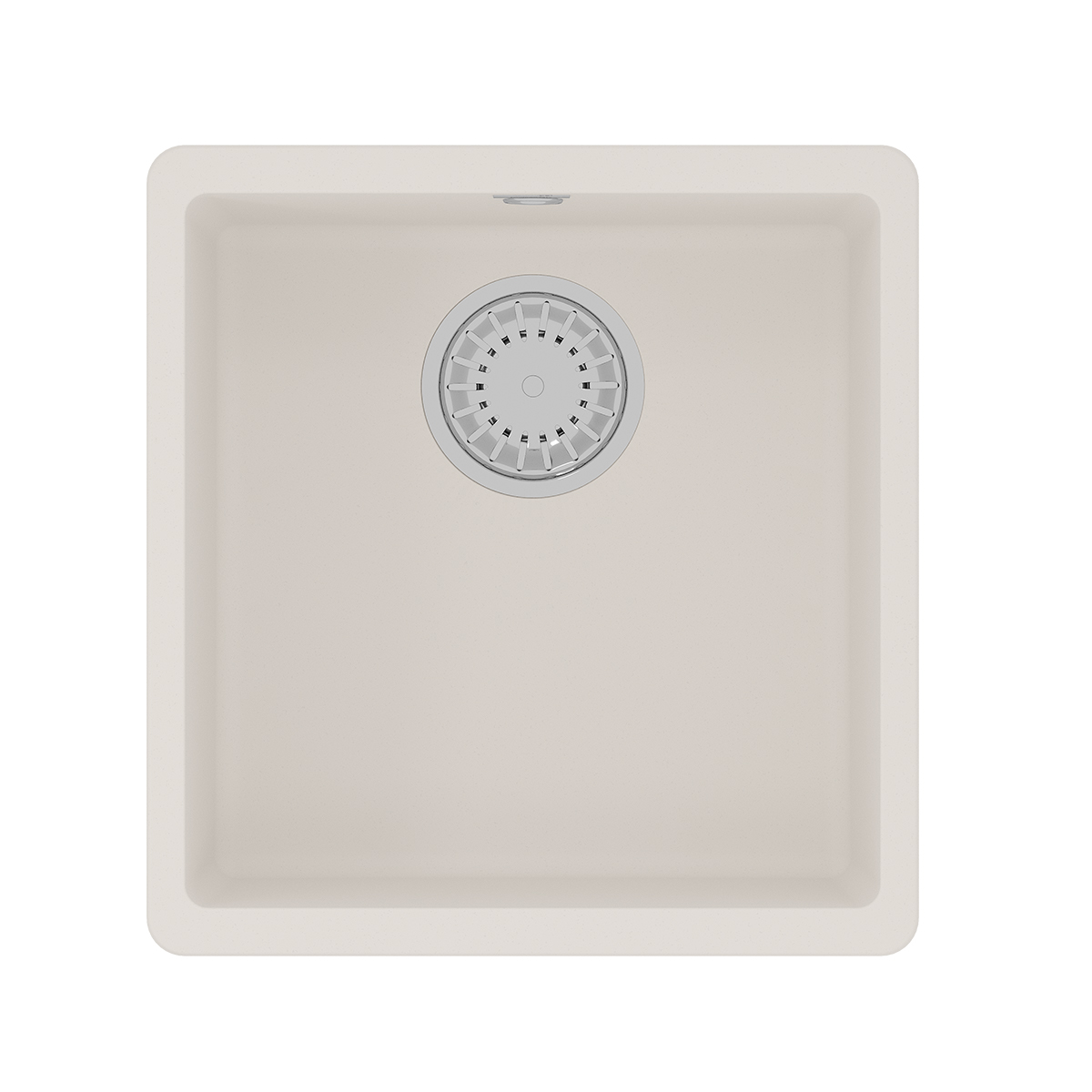 Кухонная мойка Lemark SINARA 400-U подстольного монтажа из кварцгранита, Жасмин  Кухонная мойка Lemark SINARA 400-U подстольного монтажа из кварцгранита, Жасмин