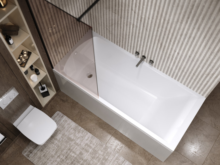 ФИДЖИ Ванна акриловая 180х80 см., без монтажного комплекта, САНТЕК