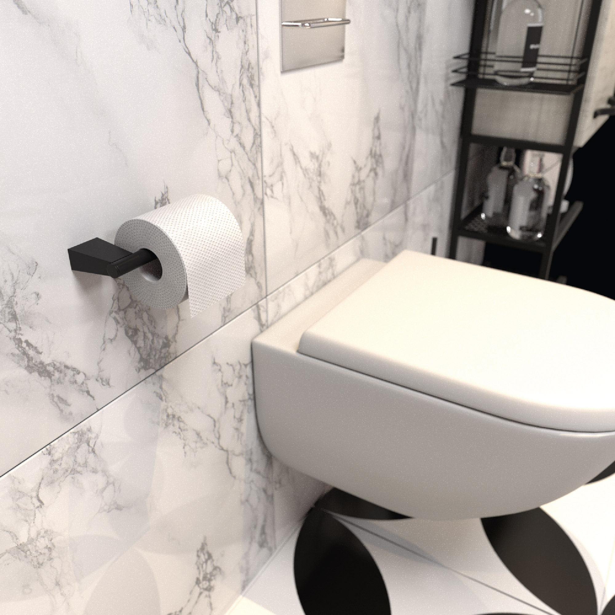 Бумагодержатель без крышки FIXSEN Trend (FX-97810B) Бумагодержатель без крышки FIXSEN Trend (FX-97810B)