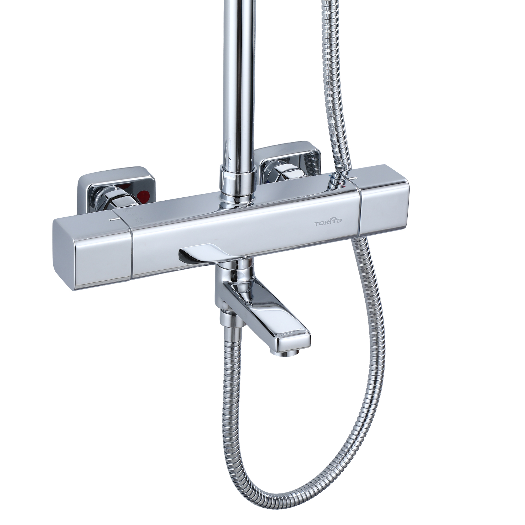 Душевая система TOKITO RAIN с термостатом хром (TOK-RAI-1028)