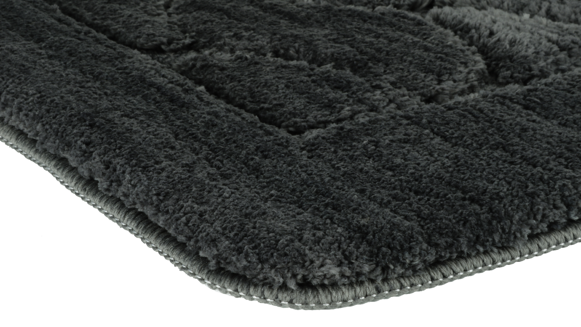 Коврик для ванной Fixsen Link 1-ый FX-5002V, графит, 50х80 см. Коврик для ванной Fixsen Link 1-ый FX-5002V, графит, 50х80 см.