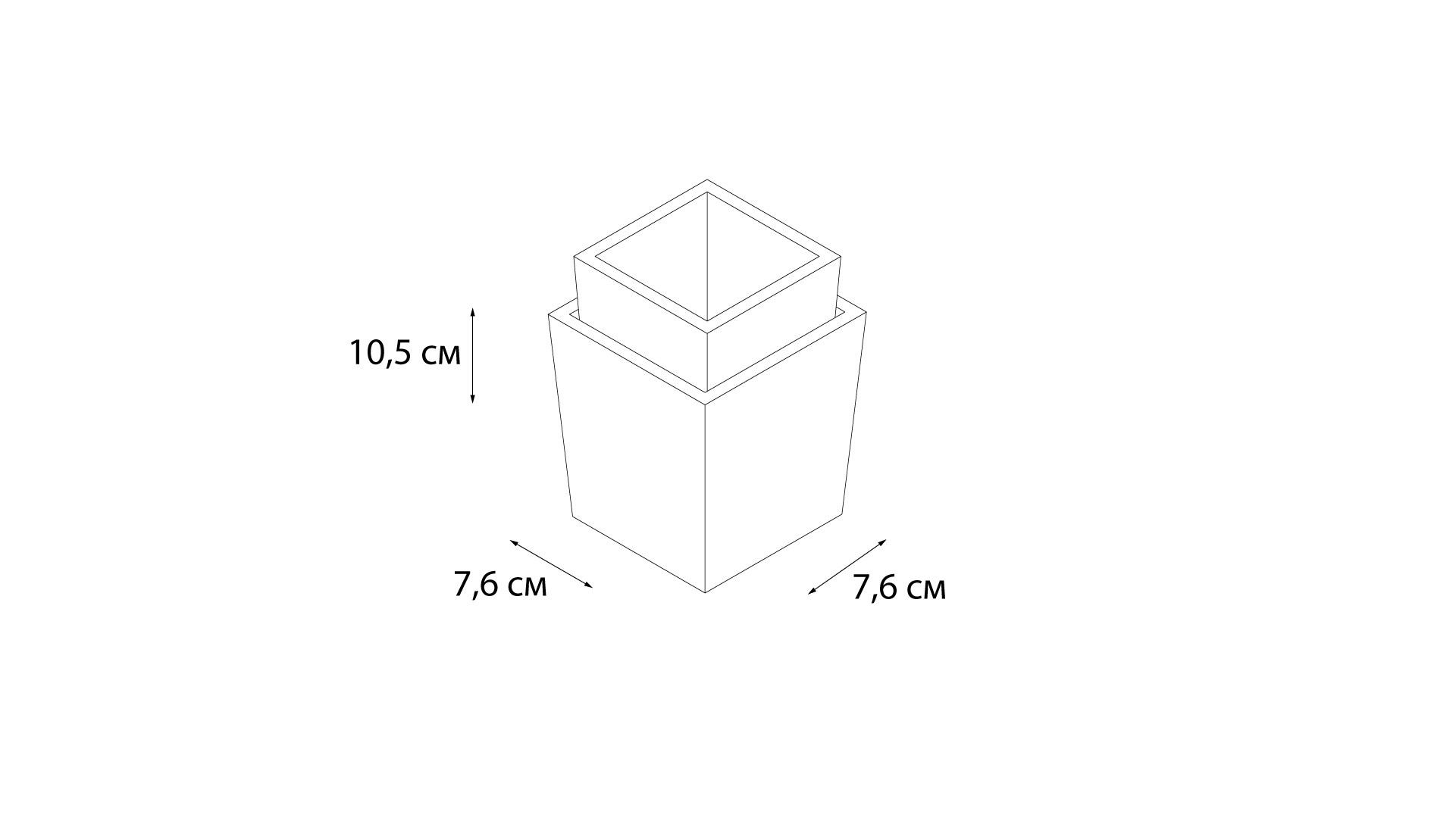 Стакан Fixsen WOOD FX-110-3 Стакан Fixsen WOOD FX-110-3