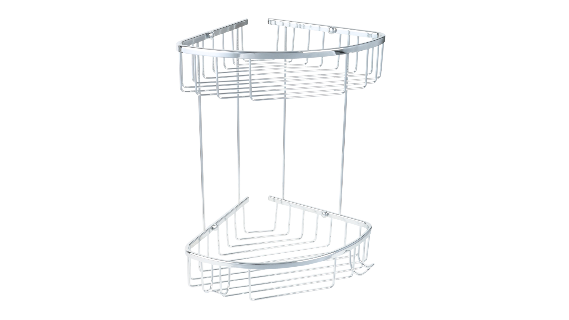 Полка угловая двухэтажная FIXSEN HOTEL хром (FX-31051-2) Полка угловая двухэтажная FIXSEN HOTEL хром (FX-31051-2)