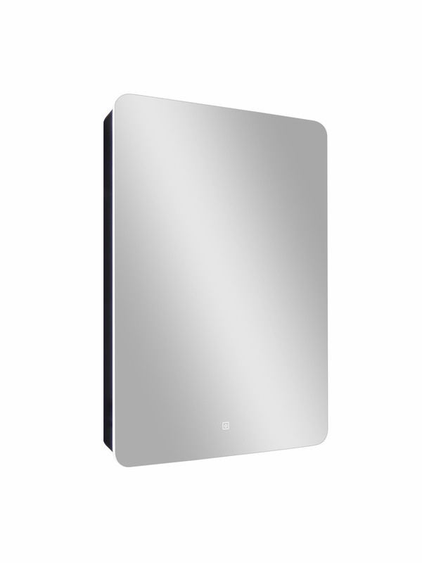 Зеркало-шкаф Eltoro black LED 560х850 правый