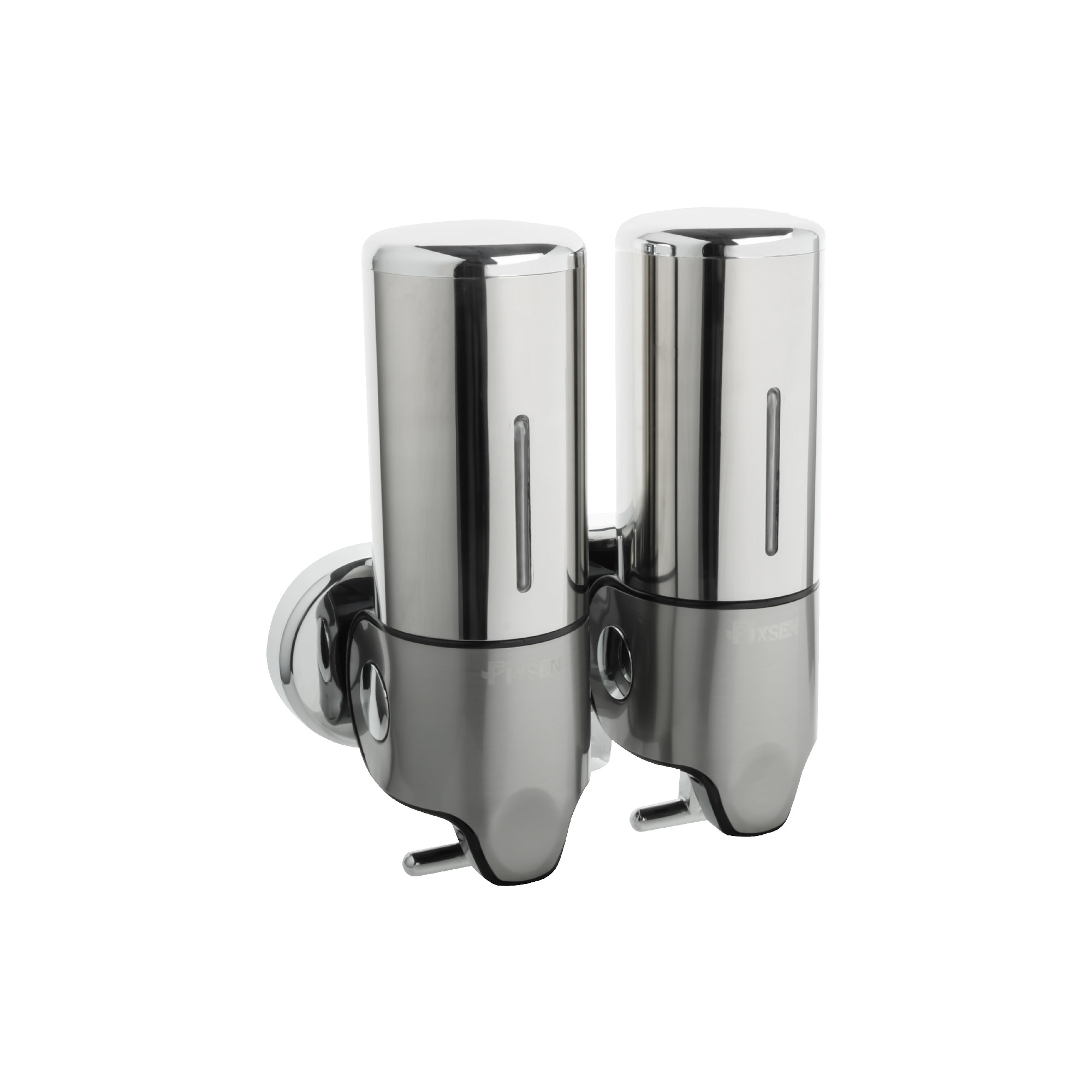 Дозатор для жидкого мыла настенный 0,5 л двойной FIXSEN HOTEL пластик (FX-31012А-2) Дозатор для жидкого мыла настенный 0,5 л двойной FIXSEN HOTEL пластик (FX-31012А-2)