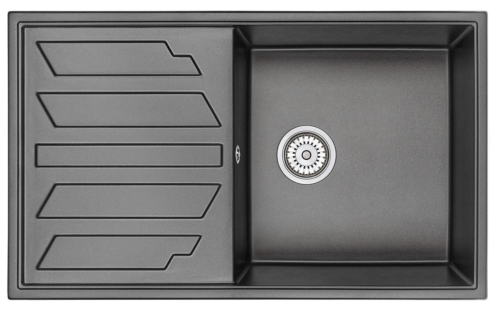 Кухонная мойка GRANULA (8601, ЧЕРНЫЙ) Кухонная мойка GRANULA (8601, ЧЕРНЫЙ)