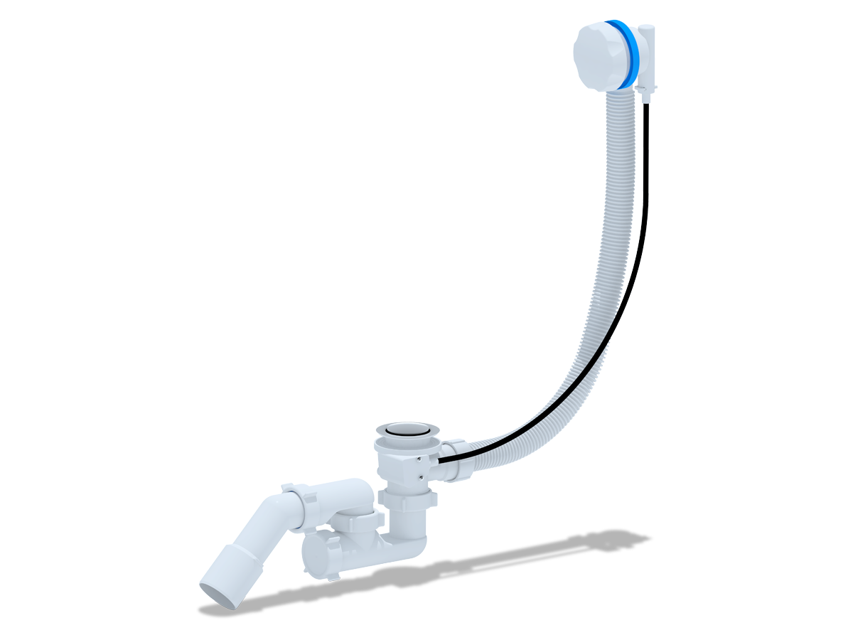 Перелив п/а с сифономрегулируемый 520 мм, ANI PLAST