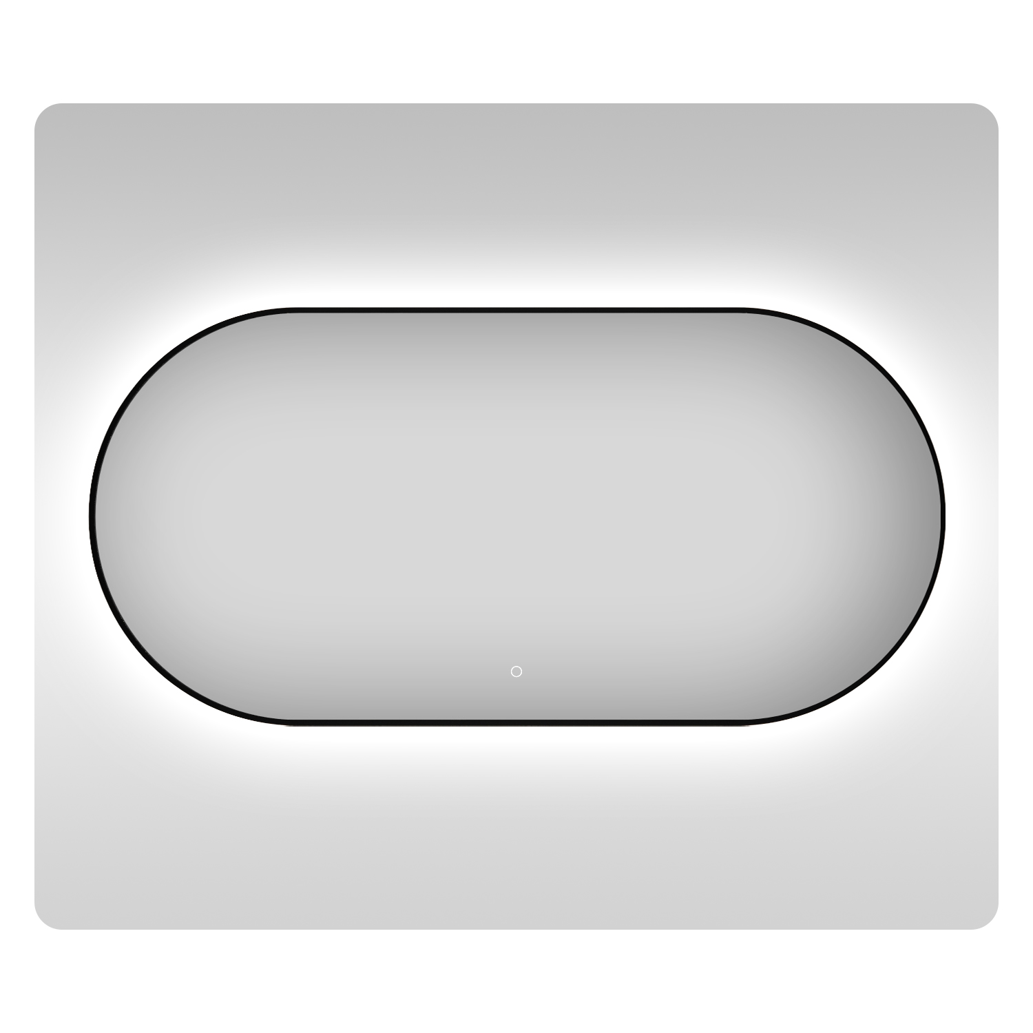 Влагостойкое зеркало с подсветкой для ванной комнаты Wellsee 7 Rays' Spectrum 172201570, размер 120 