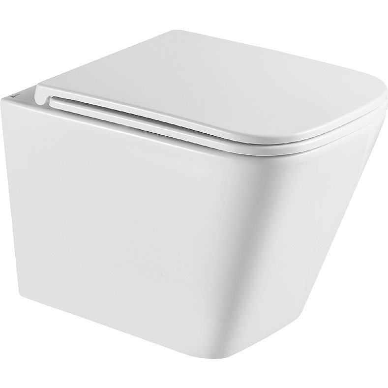 FLOREX WHITE Унитаз подвесной безободковый с сиденьем микролифт, LM, 9614001 FLOREX WHITE Унитаз подвесной безободковый с сиденьем микролифт, LM, 9614001