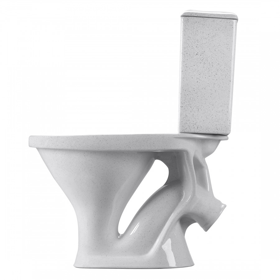 Унитаз-компакт "Вест" наклонный выпуск, с кнопочной арматурой и сиденьем, крап на белом. SANTERI Унитаз-компакт "Вест" наклонный выпуск, с кнопочной арматурой и сиденьем, крап на белом. SANTERI