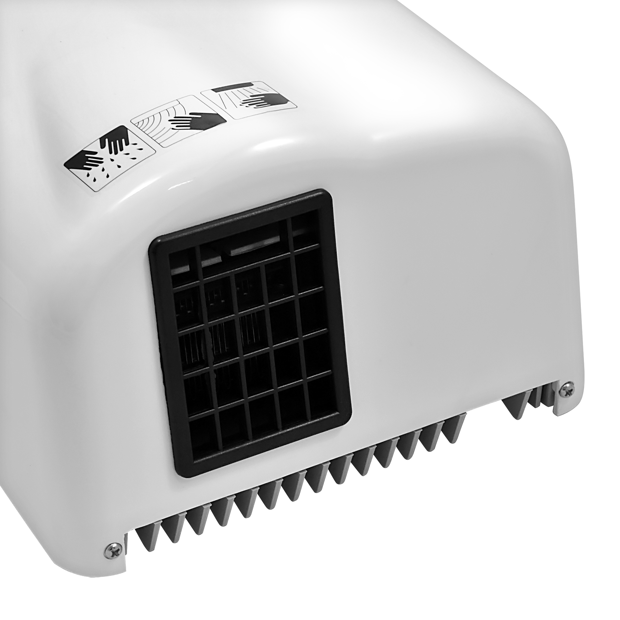 Электросушитель для рук PUFF-165 малошумный, белый 1,65 кВт (1401.336)