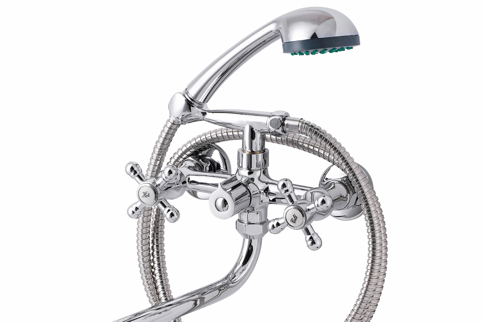 Смеситель для ванны с душем ПРОФСАН ПСМ-158-К89 СТАНДАРТ-А тип См-ВУДРНШлА