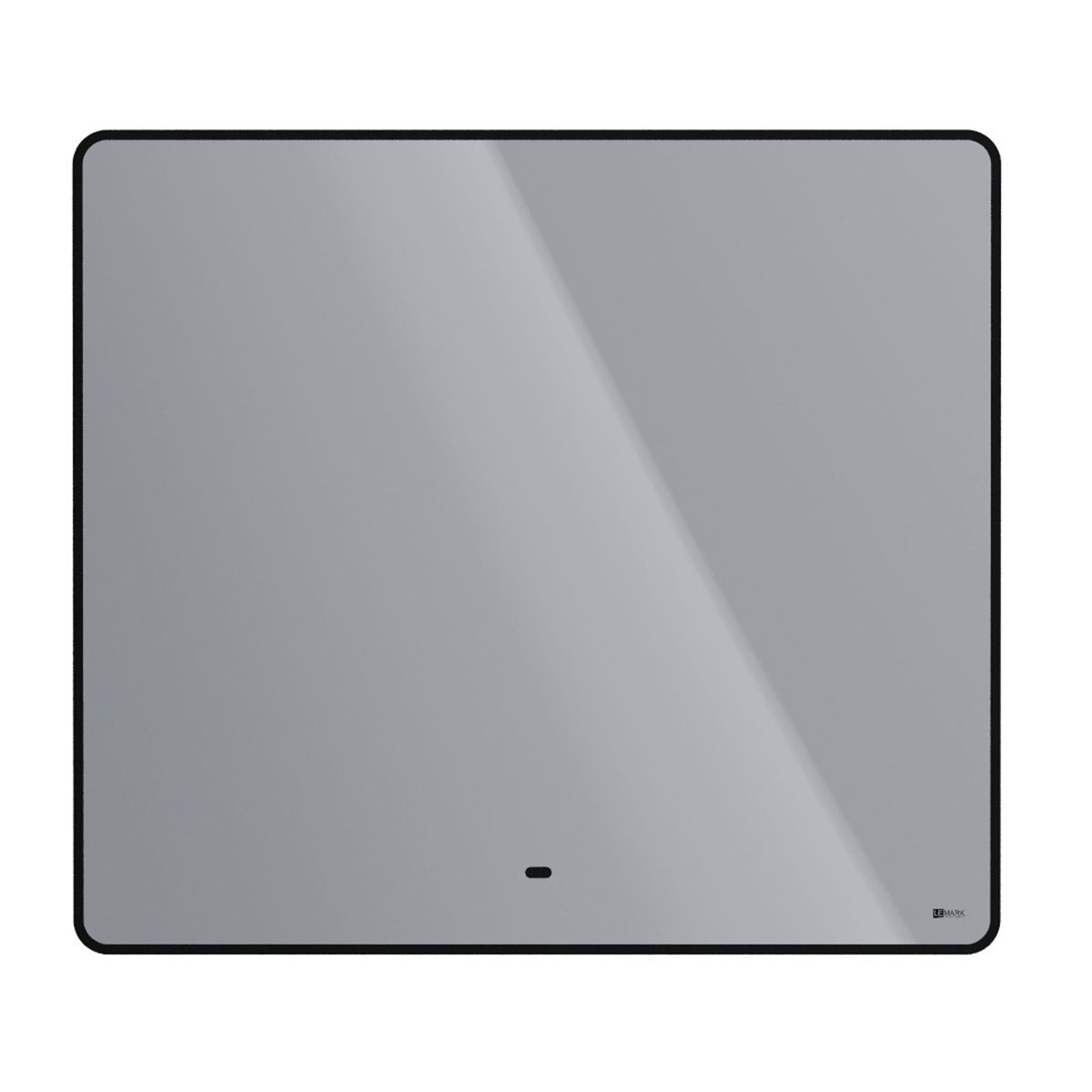 Зеркало Lemark MIOBLACK 90х80 см с интерьерной подсветкой, с подогревом Зеркало Lemark MIOBLACK 90х80 см с интерьерной подсветкой, с подогревом