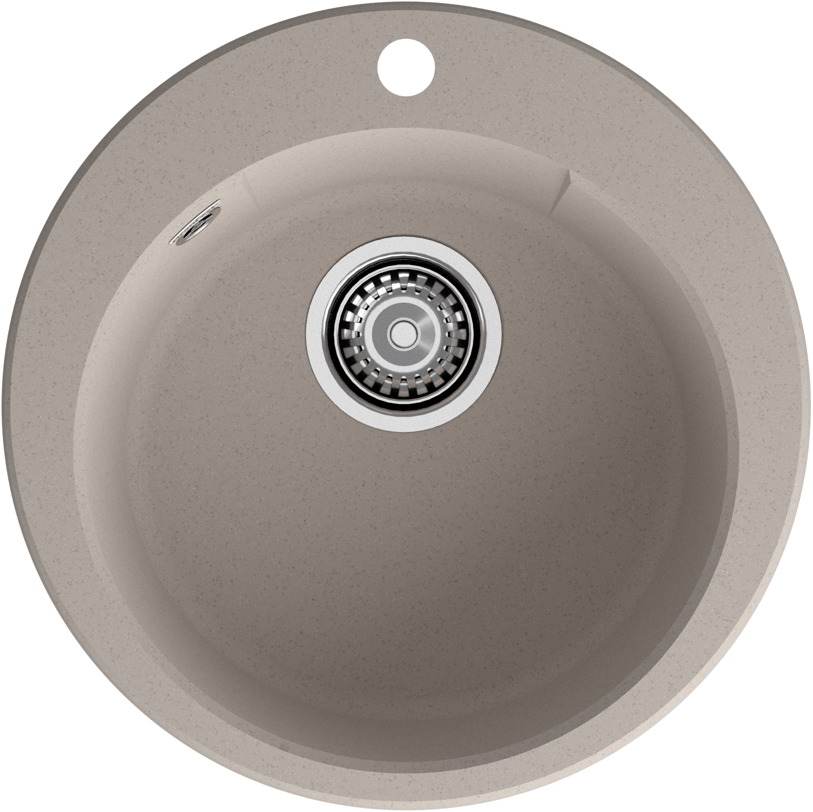 GRANFEST Мойка URBAN 649  1-чаша D-490мм песочный арт.GF-UR- GRANFEST Мойка URBAN 649  1-чаша D-490мм песочный арт.GF-UR-