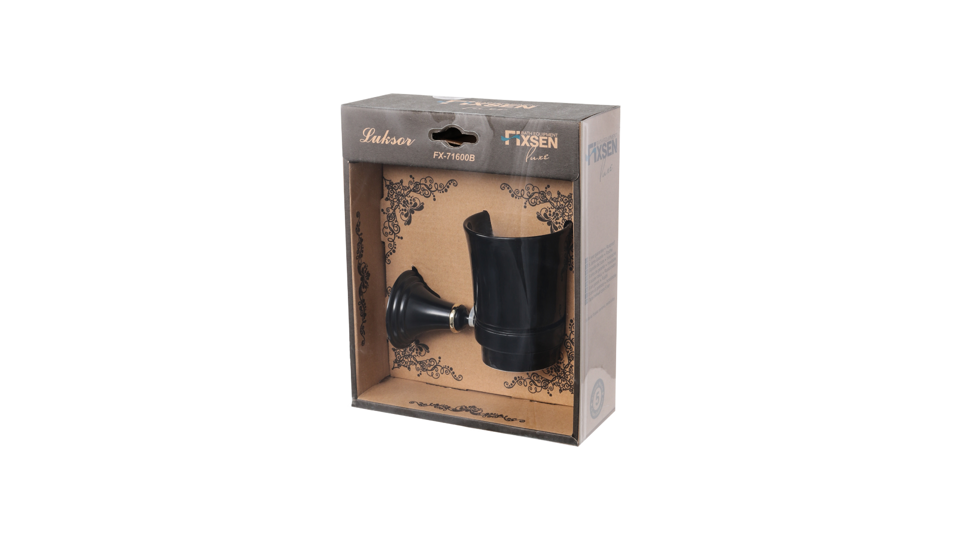 Подстаканник одинарный FIXSEN Luksor (FX-71606B) Подстаканник одинарный FIXSEN Luksor (FX-71606B)